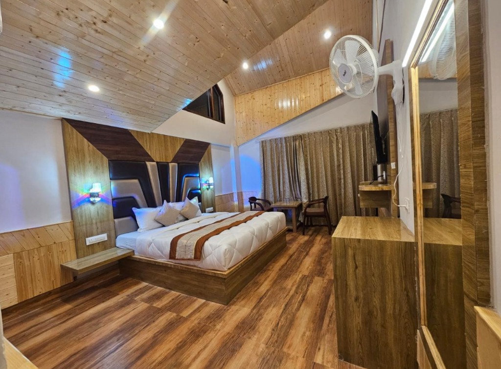 Slanted Roof Bedroom